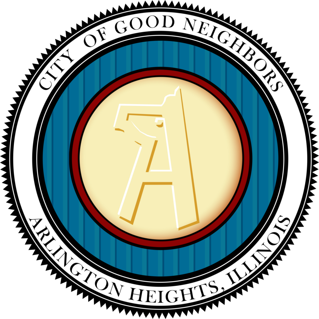 Arlington Heights Illinois Logo on Transparent Background